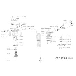 Flex Spare Parts for Rotorbital Sander ORE 125-2
