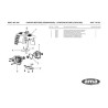 Ama Spare Parts for Engine Unit Multicutter MC 350 - 79105