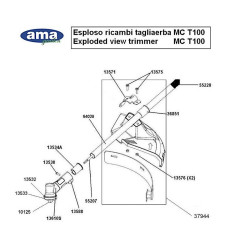 Ama Spare Parts for Multicutter Trimmer MC-T100 - 55450