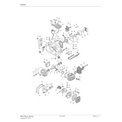 Ricambi Alpina per Motosega PR 270 C (2012) 223010100/06
