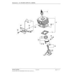 Ricambi Hitachi per Motosega da Potatura Hitachi CS25EC-SC