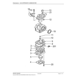 Ricambi Hitachi per Motosega da Potatura Hitachi CS25EC-SC