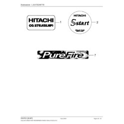 Ricambi Hitachi per Motosega da Potatura Hitachi CS25EC-SC