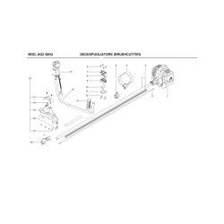 Ama Spare Parts for Brushcutter AG2 360U