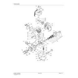 Alpina Spare Parts for Brushcutter B 28 J (2015) 280120100/12
