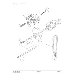 Alpina Spare Parts for Brushcutter B 28 J (2015) 280120100/12