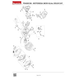 Dolmar Spare Parts for Chainsaw PS420C/38 Catalyzed