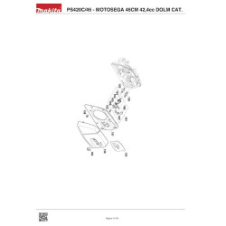 Dolmar Spare Parts for Chainsaw PS420C/45 45CM 42,4cc Catalyzed