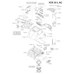 Ricambi Flex per Aspiratore VCE 33 L AC