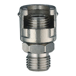 Raccordo con dado fresato filetto Maschio 1/4"