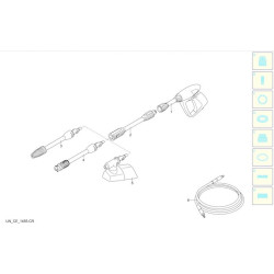 Ricambi Michelin per Idropulitrici PW 1300 B