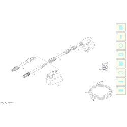 Ricambi Michelin per Idropulitrici PW 1300 B