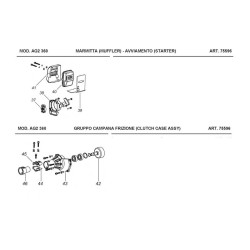 Ama Spare Parts for Brushcutter AG2 360