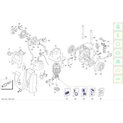 Black&Decker Spare Parts for Pressure Washer PW 2100 WR