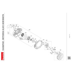 Ricambi Makita per Motosega EA4300F45C