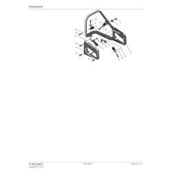 Alpina Spare Parts for Chain Saw P 365 (2007) 222614010