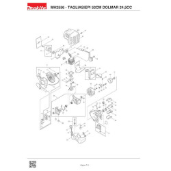 Dolmar Spare Parts for Edgecutter MH2556