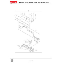 Dolmar Spare Parts for Edgecutter MH2556