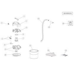 Lavor Parts for Ash Cleaner Ashley 900
