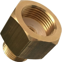 Throwaway Argon + CO₂ DK-N-NL-S-SF Gas Bottle Adaptor Telwin 432160