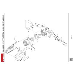 Ricambi Makita per Elettrosega UC4003A