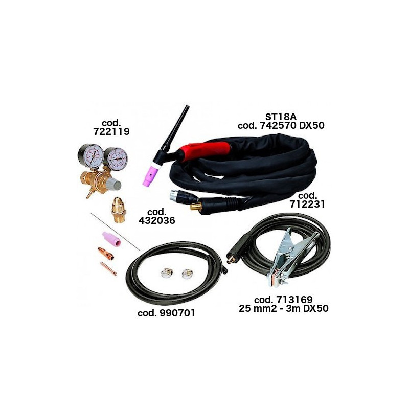 Kit per Saldatura TIG ACQUA Telwin 802637