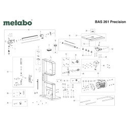 Ricambi Metabo per Sega a Nastro BAS 261 Precision