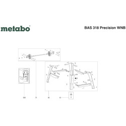 Ricambi Metabo per Sega a Nastro BAS 318 Precision WNB