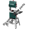 Metabo Spare Parts for Band Saw BAS 318 Precision WNB