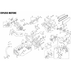 Papillon Spare Parts for Chainsaw Green Saw 25