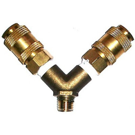 Nipple- Y - Male Threaded for Air Compressor