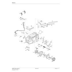 Stiga Spare Parts for Chainsaw SPR 276 (2017) 240271002/S17