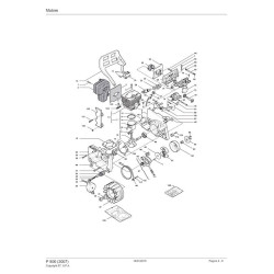 Alpina Spare Parts for Chain Saw P 500