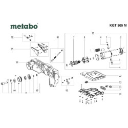 Metabo Spare Parts for Miter Saw KGT 305 M