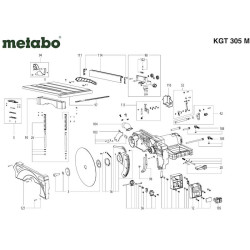 Ricambi Metabo per Smerigliatrici Angolari L 3709-L10-10-LE 9-10