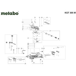 Ricambi Metabo per Smerigliatrici Angolari L 3709-L10-10-LE 9-10