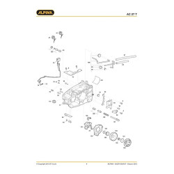 Ricambi Alpina per Motosega AC 27 T