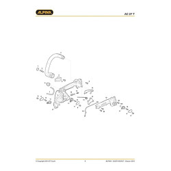 Ricambi Alpina per Motosega AC 27 T