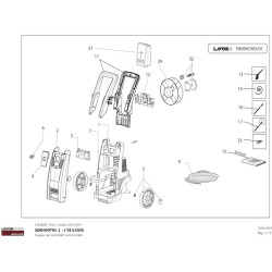 Lavor Original Parts for Pressure Cleaner Idro BEST 24