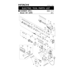 Ricambi Hitachi per Smerigliatrici Angolari