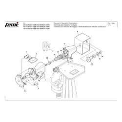Femi Spare Parts for Bench Grinder 244