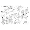 Bosch Spare Parts for Rotary Hammer GBH 5-40 DE