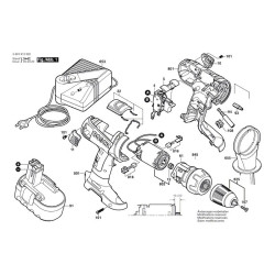 Ricambi Bosch per Avvitatore a Batteria GSR 18 VE-2 - 0601912320