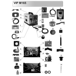 Stanley Spare Parts for Inverter Welding Vip M165 - 11181