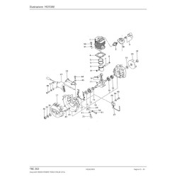 Tanaka Spare Parts for Brush Cutter TBC-262