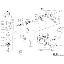Ricambi Flex per Smerigliatrice LK 604 - a partire da 01.02.2016
