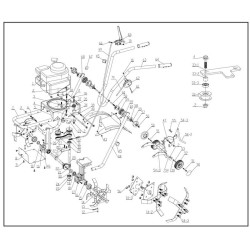 Benassi Spare Parts for Tiller RL 1