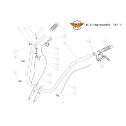 Ricambi Meccanica Benassi per Motozappatrice RL 2