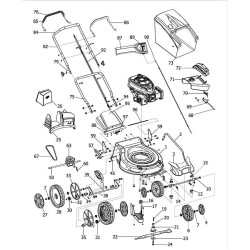 Ricambi Ama per Rasaerba a Trazione LT 52