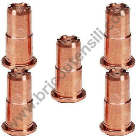 Kit 5 Long Nozzles for Telwin TECHNOLOGY PLASMA 54